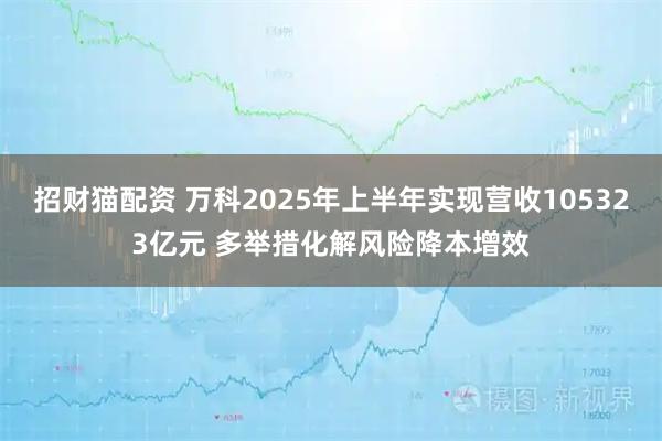招财猫配资 万科2025年上半年实现营收105323亿元 多举措化解风险降本增效