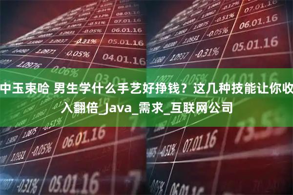 中玉束哈 男生学什么手艺好挣钱？这几种技能让你收入翻倍_Java_需求_互联网公司